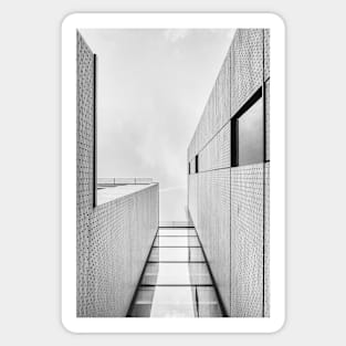 Symmetric glass facade V1.02 Photography Sticker